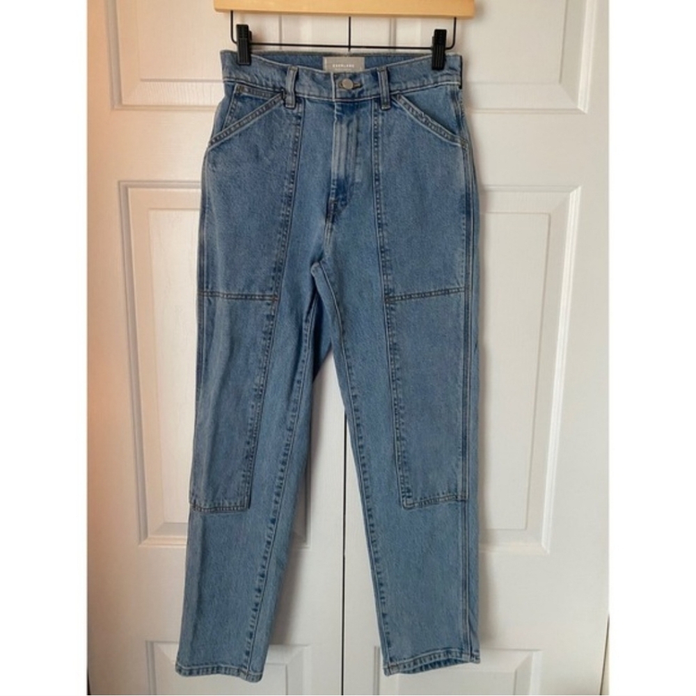 Everlane The Utility Cheeky Jean Light Wash Organic Cotton Women's 24 High Rise